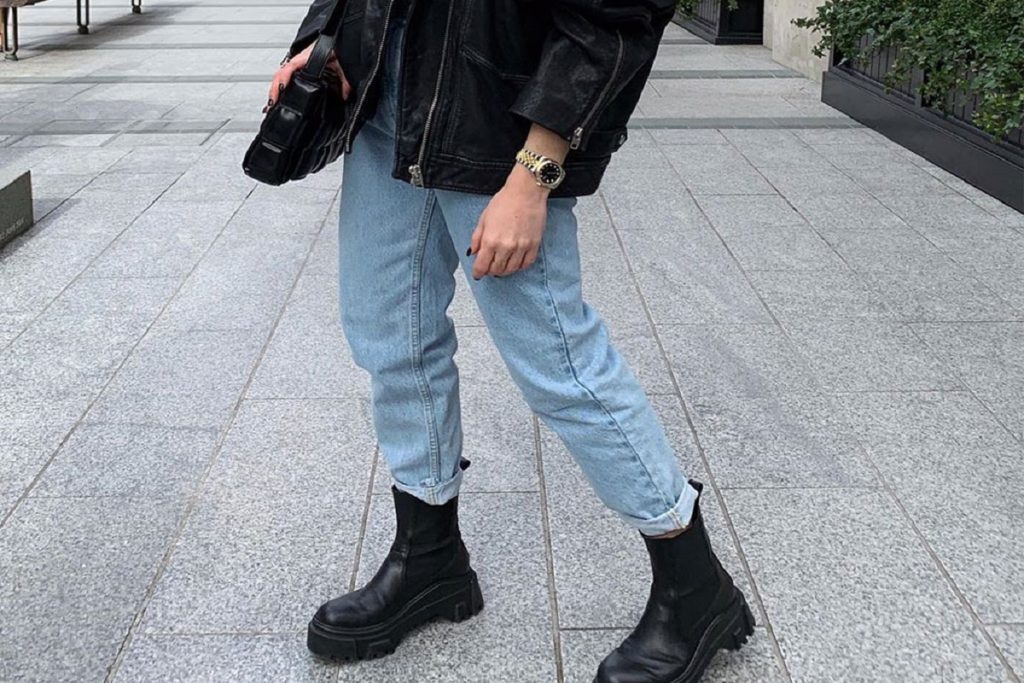 شلوار مام استایل