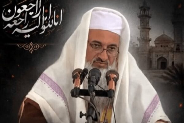 محمد انور ریگی امام جمعه مسجد علی بن ابی طالب (ع)