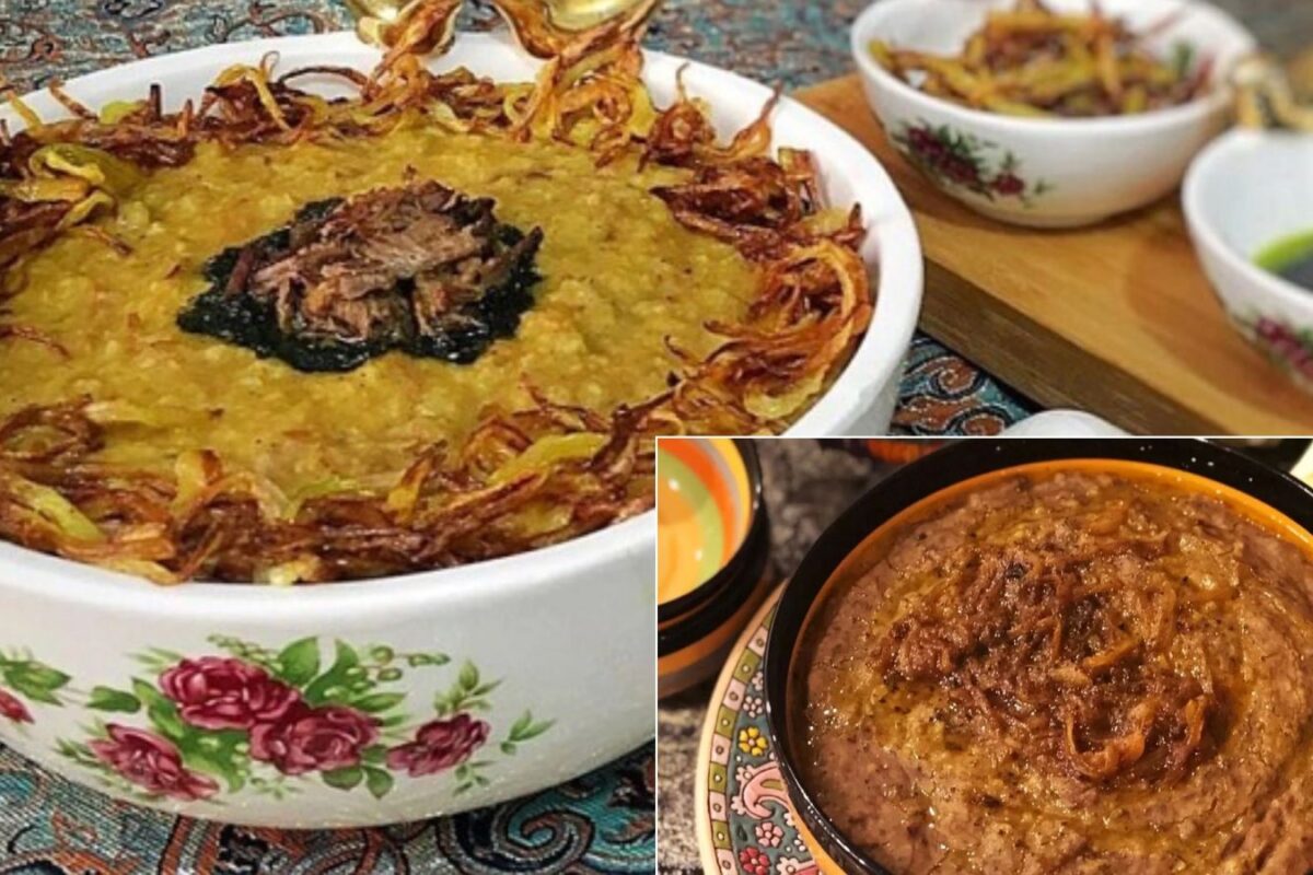 آش گوشت بوشهری طعمی غلیظ و کشدار از جنوب ایران
