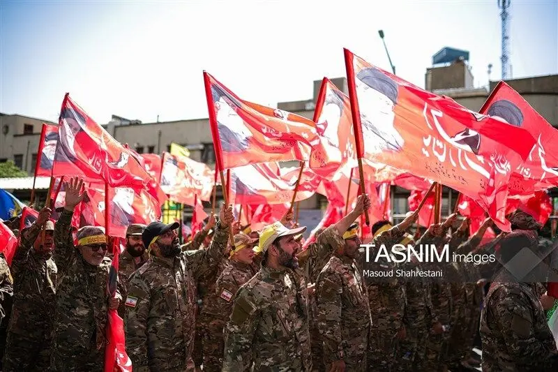 رزمایش جان فدایان ایران با حضور ۳۱۳ هزار نفر در تهران برگزار شد