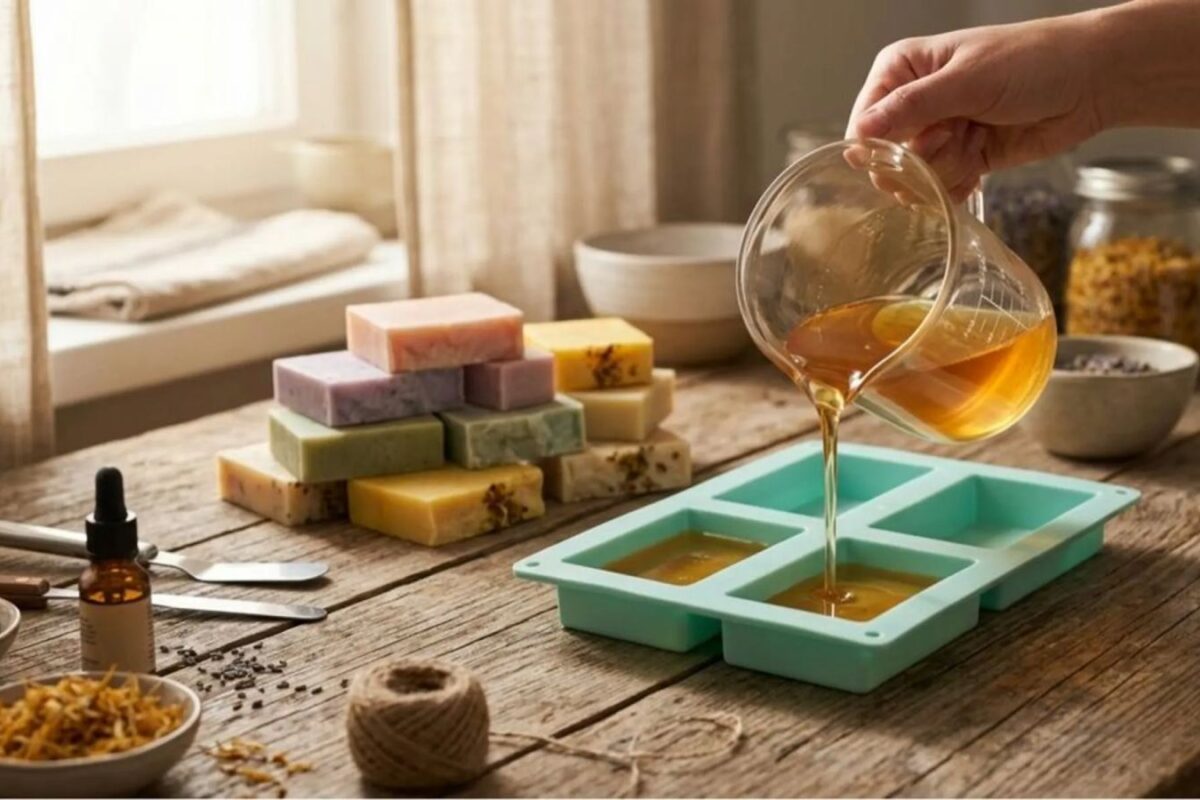 ساخت صابون معطر خانگی سرگرمی جذاب روزهای پاییزی