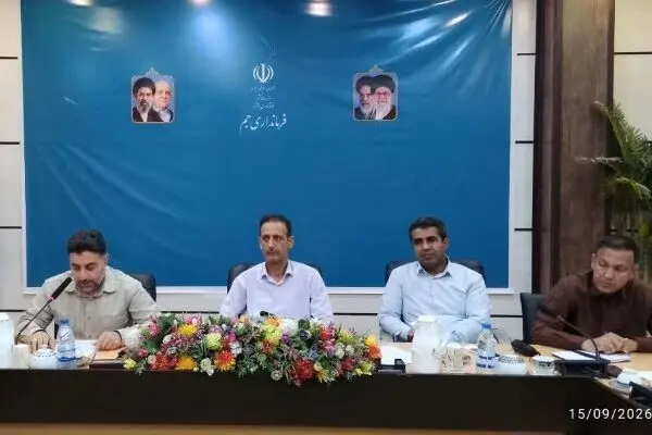 فرماندار جم فرهنگ ایثار راهنمای مدیران در خدمت به مردم