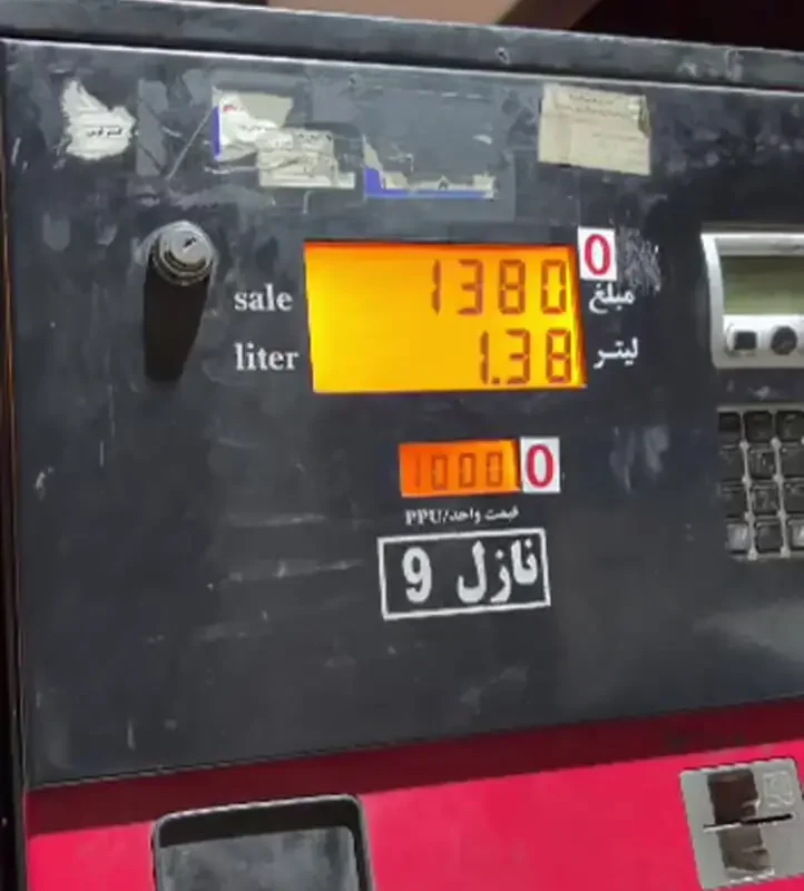 لحظه افزایش قیمت بنزین به ۱۰هزار تومان را ببینید