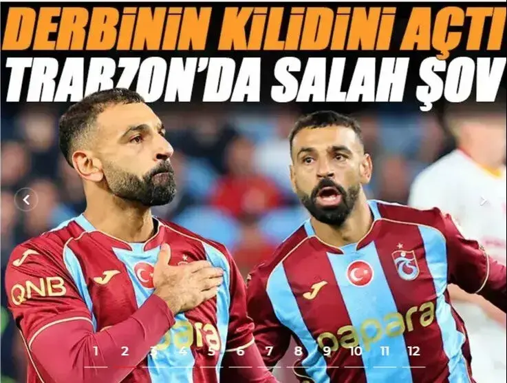 محمد صلاح با هت تریک گالاتاسرای را در هم کوبید