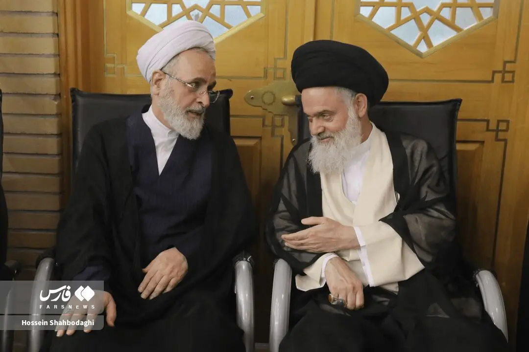 مراسم بزرگداشت آیت الله شبیری زنجانی در حرم معصومه س برگزار شد