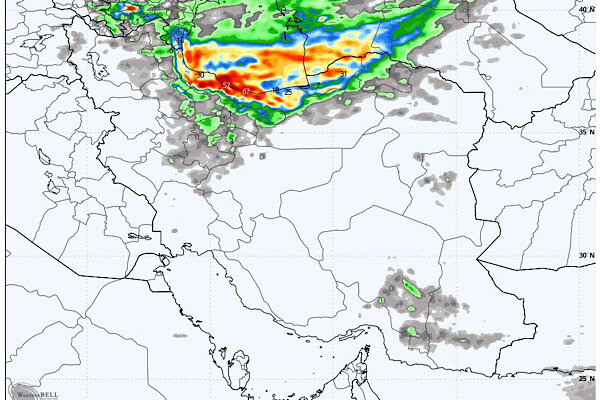 هشدار نارنجی هواشناسی برای سه استان خطر سیلاب و بارش شدید در راه است