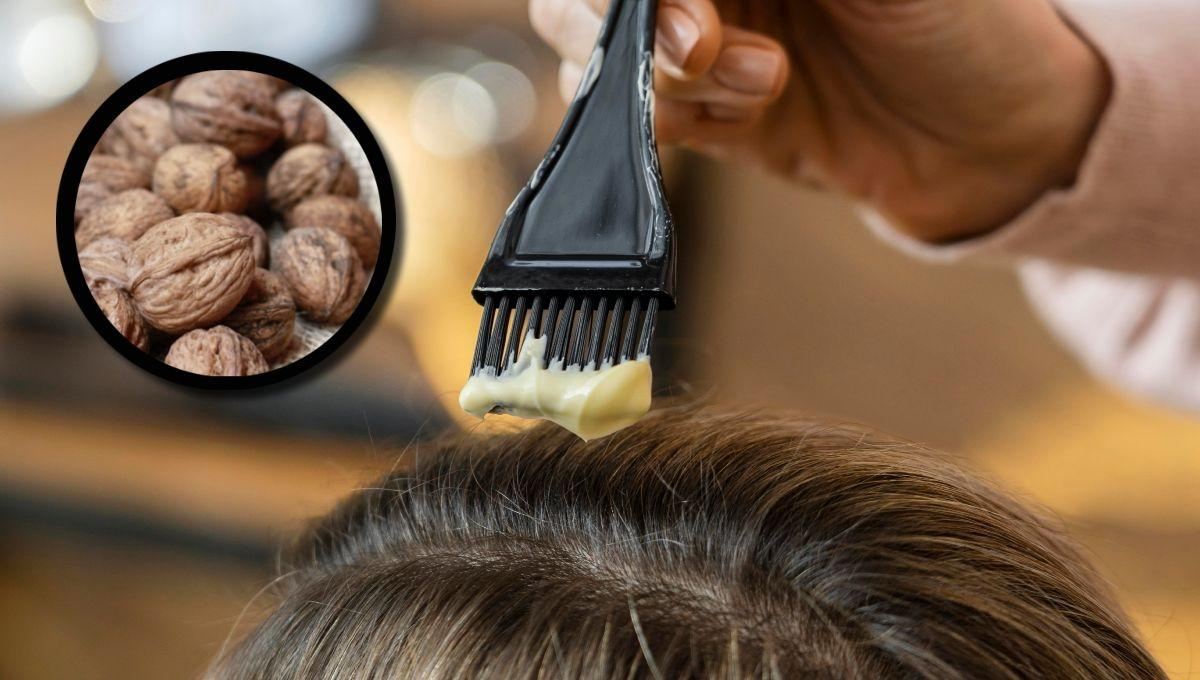 چگونه با پوست گردو موهای قهوه ای و گرم داشته باشیم