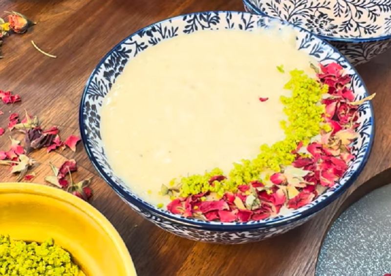 شیر برنج فرانسوی ترکیبی از دسر ایرانی و فرانسوی