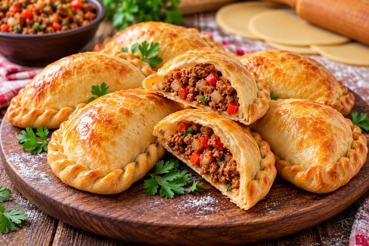 طرز تهیه خمیر امپانادا ترد و خوشمزه مثل پیراشکی های بازار