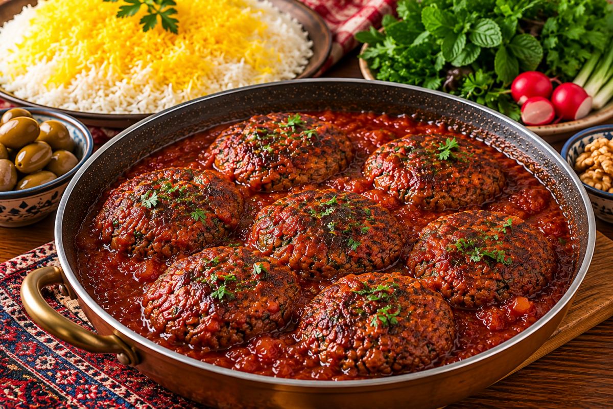 طرز تهیه شامی ترش شمالی یک سفره رنگین با سس خوش طعم