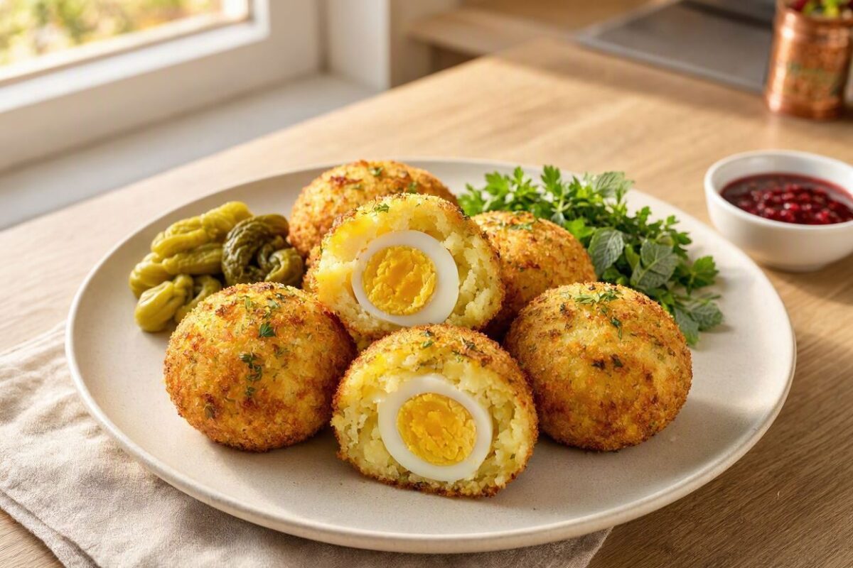 طرز تهیه نرگسی سیب زمینی سوخاری و خوشمزه برای هر سلیقه