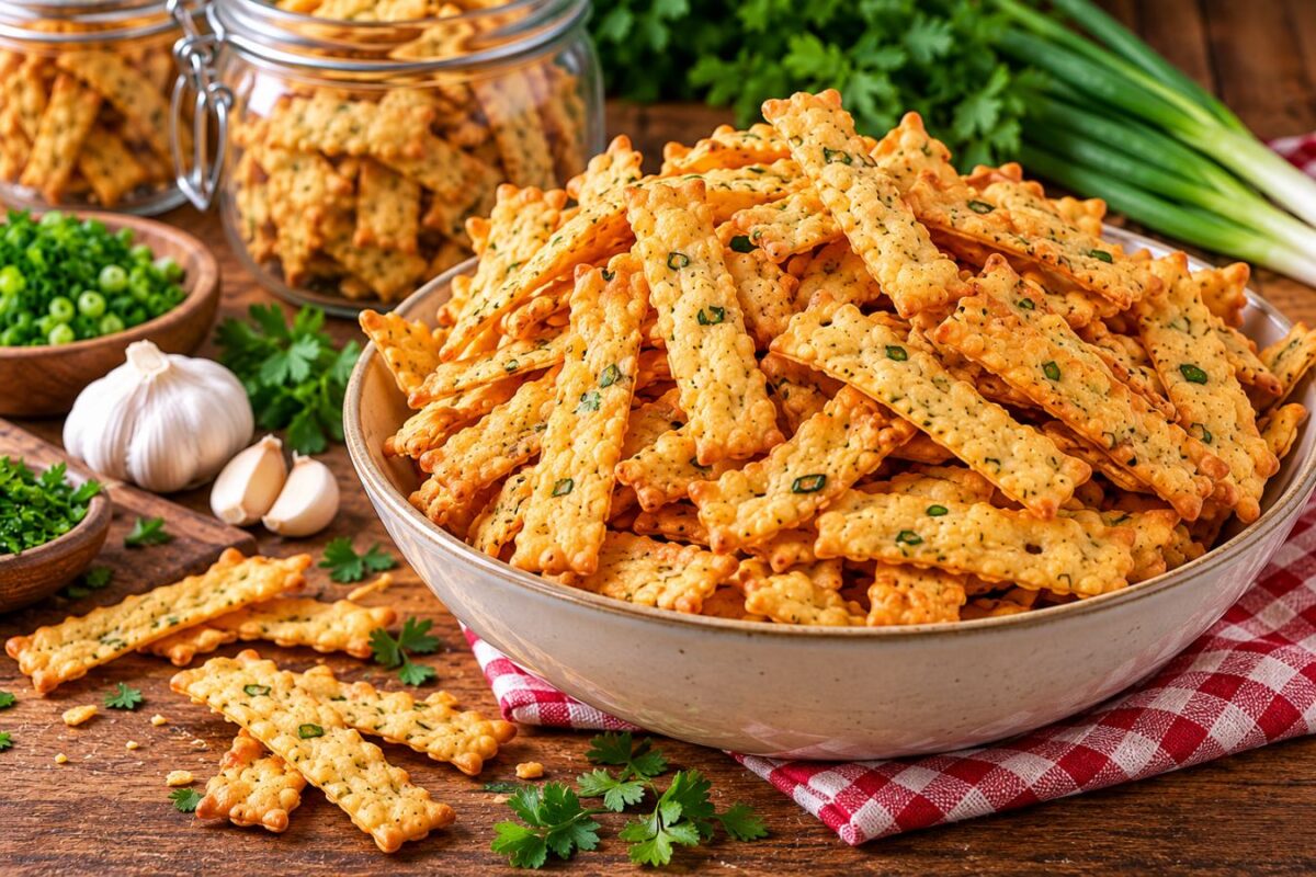 طرز تهیه چیپس پیراشکی سیر و سبزیجات میان وعده ای ترد و خوشمزه