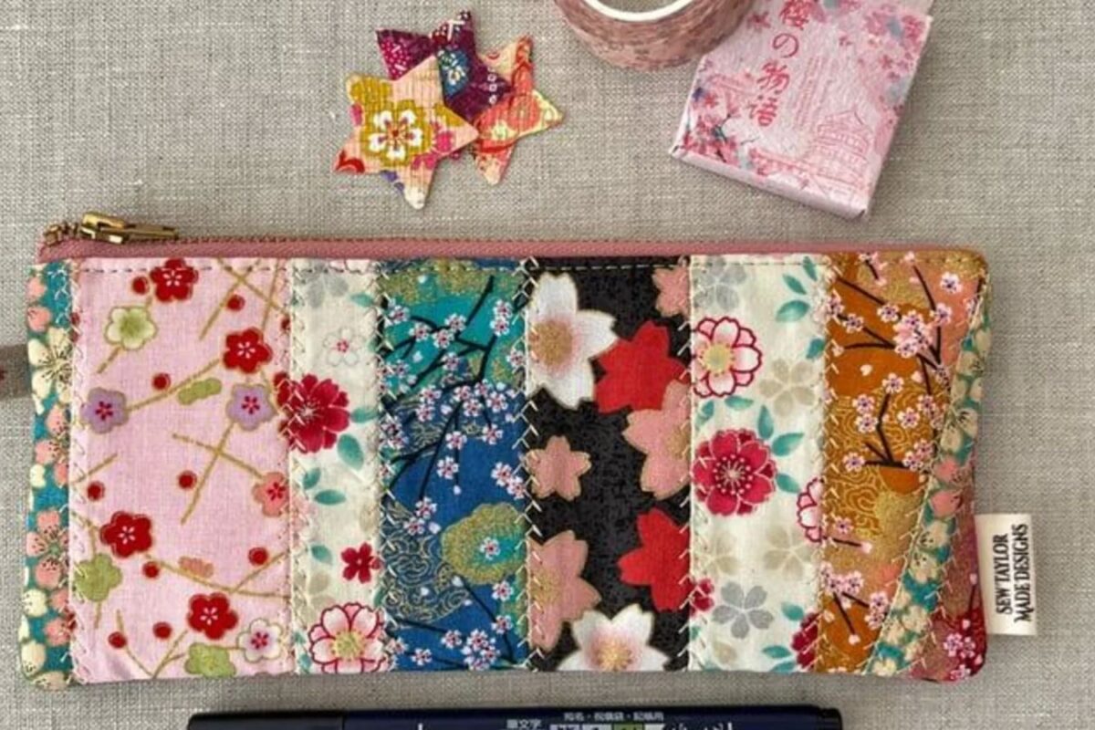 چگونه با پارچه های اضافی یک جامدادی کاربردی بسازیم